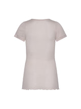 Seamless Basic Roseanna | Cotton S/S T-Shirt Rosie Beige