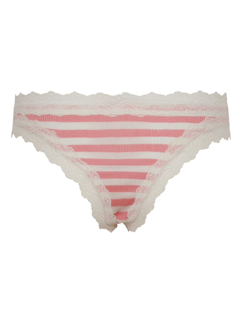 Silky Tanga  Silk 2-pack - Pink/Off-White – Seamless Basic