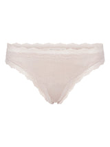 Seamless Basic Silky Tanga | Silk 2-pack Panties Rosie Beige