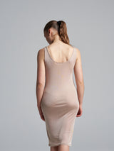 Seamless Basic Sporty Slip Dress | Silk Slip Dress Rosie Beige